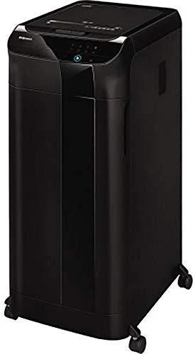 Fellowes AutoMax 550C juodas smulkintuvas su ratukais