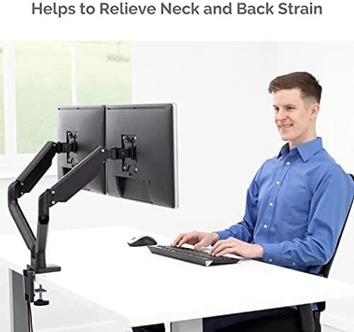 Laikiklis Fellowes | Platinum Series Dual Horizontal Monitorius Arm | 8042501 | Juodas