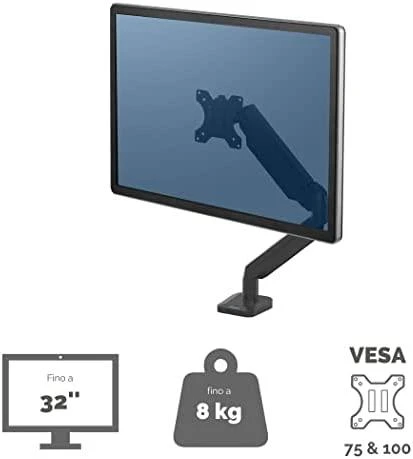 Laikiklis Fellowes | Platinum Monitorius Arm iki 32" | 8043301 | Juodas