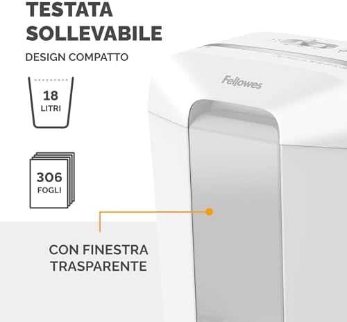 Smulkintuvas Fellowes Fellowes Powershred LX70 Aktenvernichter CrossCut 11 Blatt 4x40mm P-4 Weiss