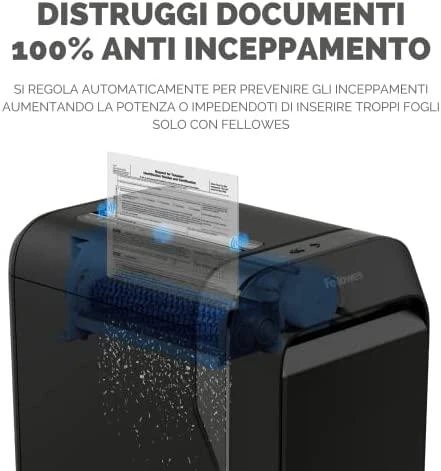 Fellowes MicroShred | LX221 | Juodas | Popieriaus smulkinimas | Kreditinių kortelių smulkinimas | Tradicinis