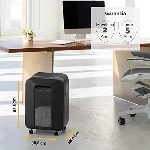 Fellowes Powershred popieriaus naikiklis LX201 juodas