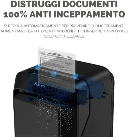 Fellowes MicroShred | LX211 | Juodas | Popieriaus smulkinimas | Kreditinių kortelių smulkinimas | Tradicinis