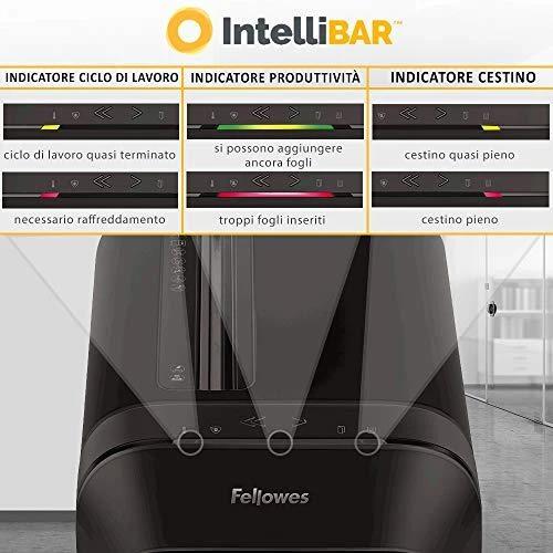 Fellowes MicroShred | LX221 | Juodas | Popieriaus smulkinimas | Kreditinių kortelių smulkinimas | Tradicinis