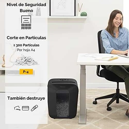 Fellowes Powershred | LX50 | Juodas | 17 L | Kreditinių kortelių smulkinimas | Popieriaus apdorojimo standartas / išvestis 9 lapai per eigą | Skersinis smulkintuvas | Garantija 24 mėn.
