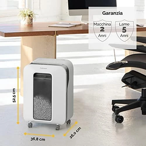 Fellowes Powershred popieriaus naikiklis LX201 baltas