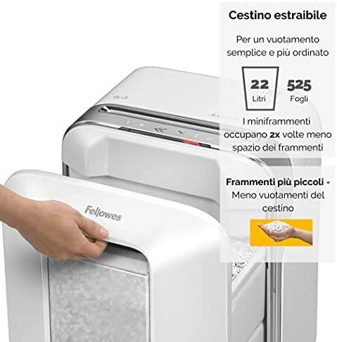Fellowes Powershred popieriaus naikiklis LX201 baltas