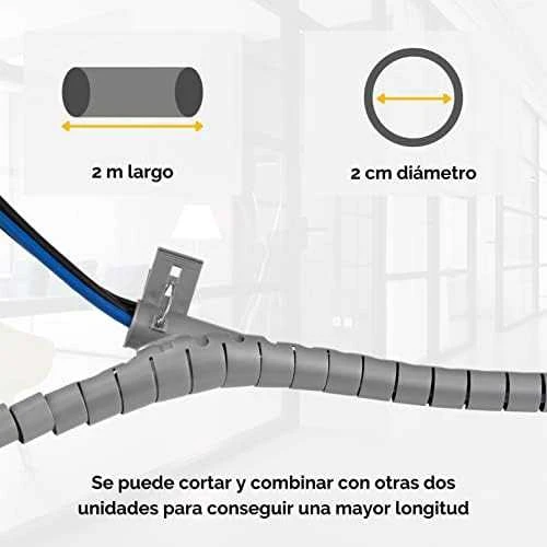 Fellowes Cable Spiral Organizer Ball 1 vnt (9929801)
