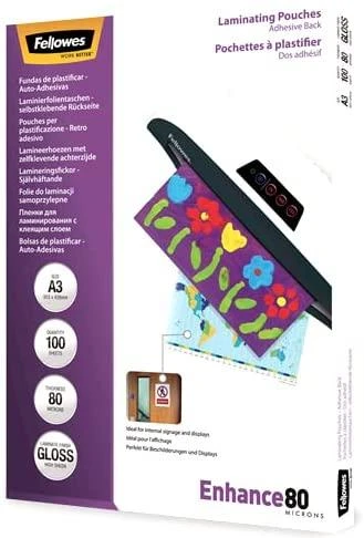 Fellowes LAMINAVIMO MAŠELĖLIS A3/100VNT 5302302 BIEDŽIAI