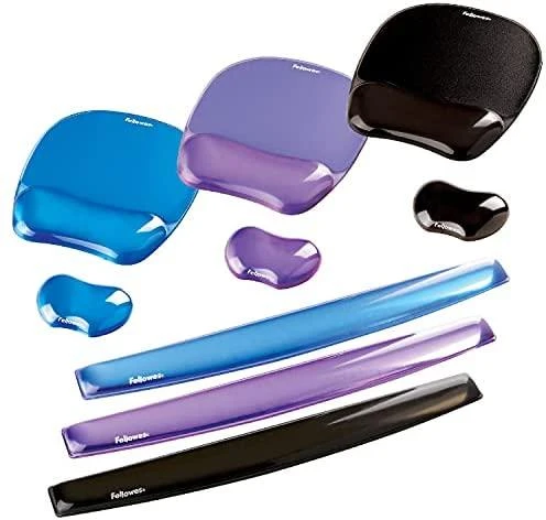 Klaviatūra Fellowes Crystal juoda