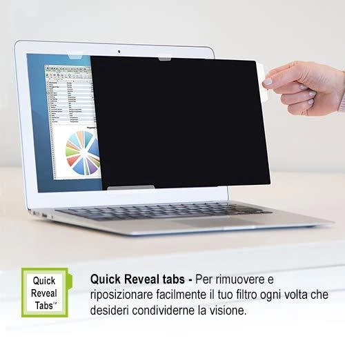 Privatumo filtras Fellowes PrivaScreen - 15.6 Wide 16:9