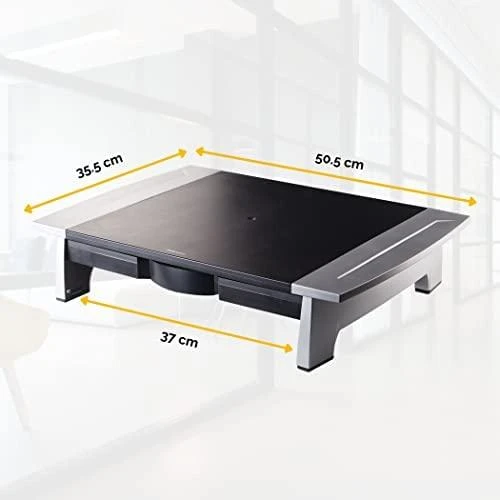 Laikiklis Stovas monitoriui Fellowes 8031101, Tamsiai pilkas