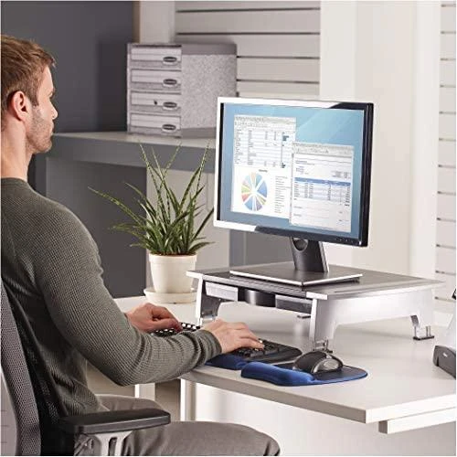 Laikiklis Stovas monitoriui Fellowes 8031101, Tamsiai pilkas