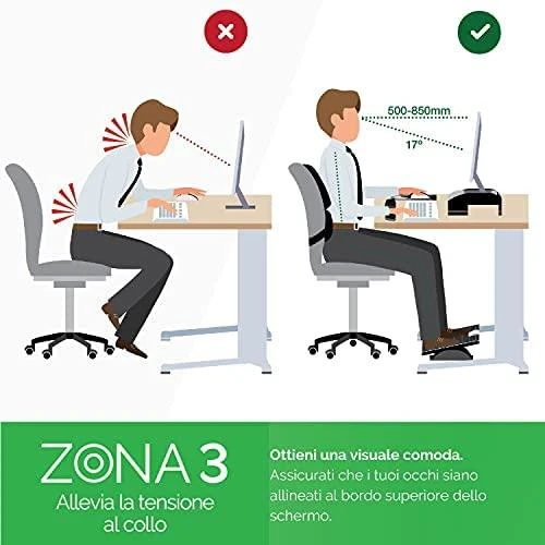 Laikiklis FELLOWES Stand-Graph Monitorius stovas grafitas