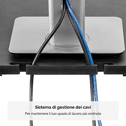 Laikiklis FELLOWES Stand-Graph Monitorius stovas grafitas