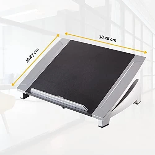 Fellowes | Office Suites Nešiojamas kompiuteris Stand | Juodas/Sidabrinis