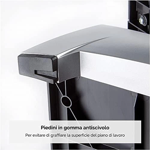 Fellowes | Office Suites Nešiojamas kompiuteris Stand | Juodas/Sidabrinis