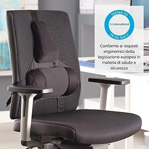 Profesionali nugaros atrama Fellowes su Microban® apsauga