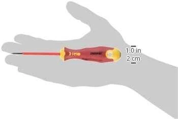 Felo Ergonic izoliuotas plyšinis atsuktuvas, 2,5 x 75 mm (FL41302590)