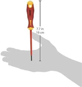 Felo Ergonic izoliuotas plyšinis atsuktuvas, 3,5 x 100 mm (FL41303590)