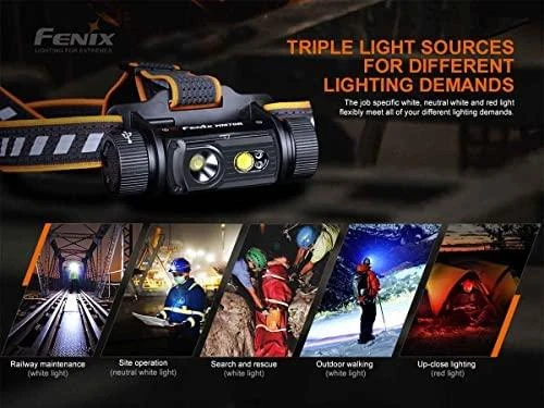 Fenix HM70R priekinis žibintas