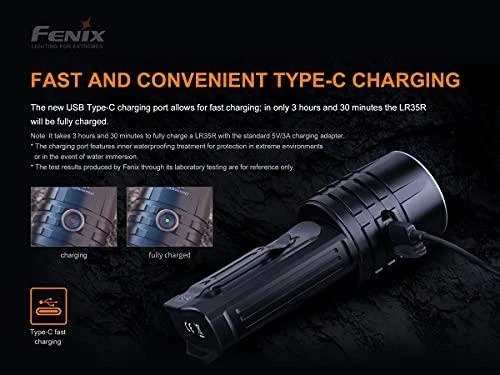 LED žibintuvėlis Fenix ​​LR35R