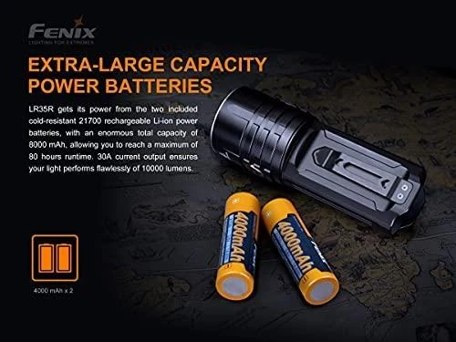 LED žibintuvėlis Fenix ​​LR35R
