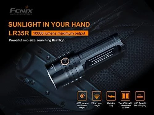 LED žibintuvėlis Fenix ​​LR35R