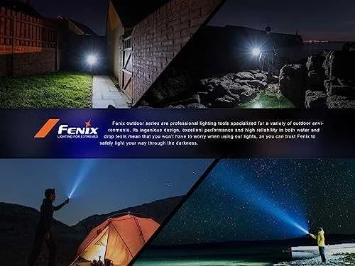FNX Fenix PD40R V3.0 žibintuvėlis Juoda Rankinis žibintuvėlis LED