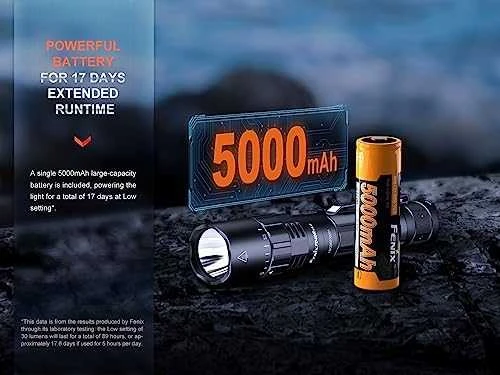 FNX Fenix PD40R V3.0 žibintuvėlis Juoda Rankinis žibintuvėlis LED
