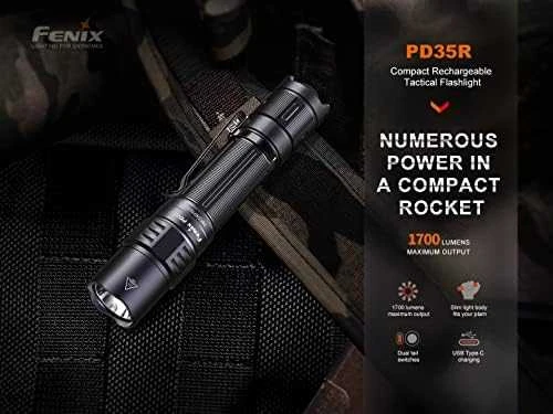 Prožektorius Fenix PD35R, 1700lm