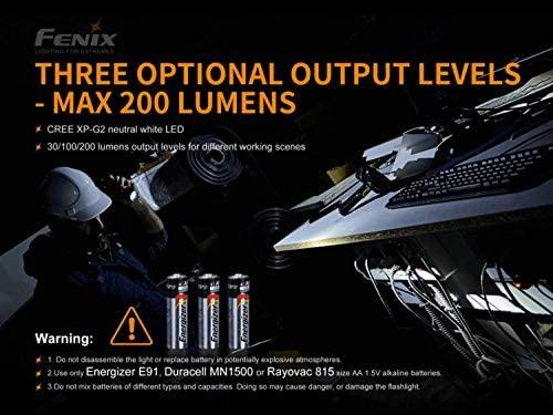 Fenix WF11E žibintuvėlis 200 liumenų