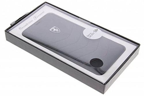 Telefono dėklas Ferrari FEHQUFLBKS8LBK S8 Plus G955