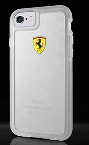 Ferrari kietas dėklas FEGLHCP7TR Apple iPhone 7/8/SE 2020 / SE 2022 skaidrus Shockproof