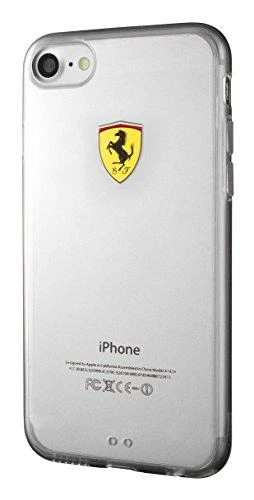 Ferrari kietas dėklas FEHCP7TR1 Apple iPhone 7/8/SE 2020 / SE 2022 TRANSPARENT