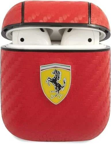 Ferrari FESA3CARE AirPods 3 dėklas red On Track PU Carbon