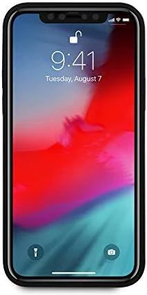 Ferrari FESSIHCP12SBK Apple iPhone 12 mini 5,4″ juodos spalvos kietas dėklas On Track Silicone
