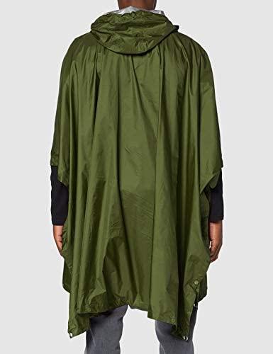 Italija Ferrino Todomodo Ripstop lietaus pončas, olive - L/XL