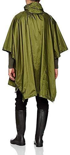Italija Ferrino Todomodo Ripstop lietaus pončas, olive - L/XL