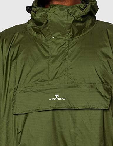 Italija Ferrino Todomodo Ripstop lietaus pončas, olive - L/XL