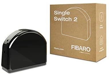 Fibaro | Single Switch 2 | Z-Wave | Juodas