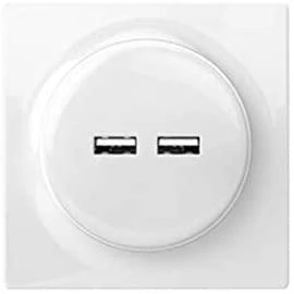 USB šakotuvas – „Fibaro Walli N“ 2 USB šakotuvai