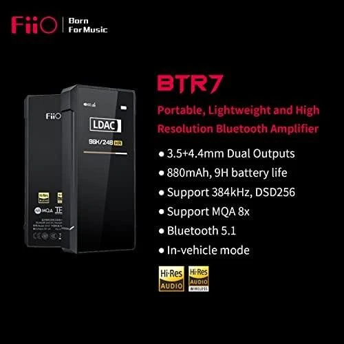 Stiprintuvas FiiO Transistor BTR7 ausinės