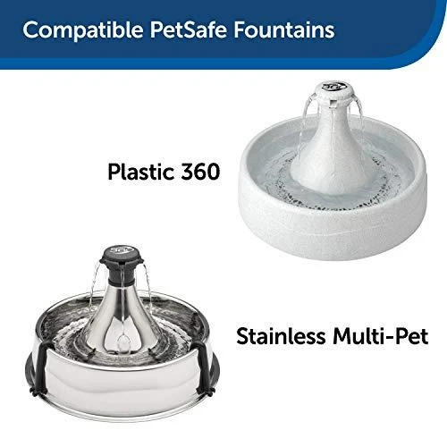 Petsafe Drinkwell 360 Pet Fountain Pakaitinis anglies filtras Cilindrinis anglies filtras 360 girdykloms-fontanėliams 3vnt