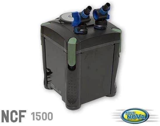 Aqua Nova NCF-1500 išorinis filtras iki 500L akvariumui 20W 1500L/val