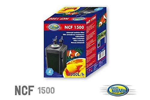 Aqua Nova NCF-1500 išorinis filtras iki 500L akvariumui 20W 1500L/val