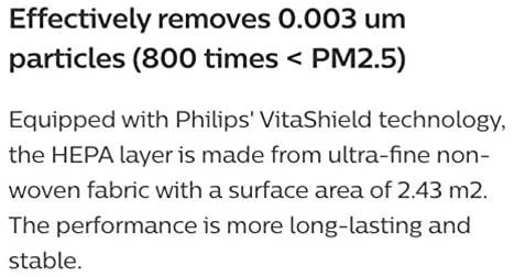 Drėkintuvas Philips FY3430/30 oro filtras 1 vnt
