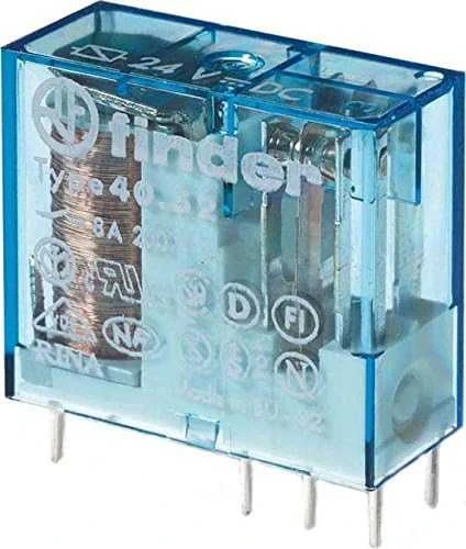 Finder Miniatiūrinė relė 2P 8A 5V DC (40.52.9.005.0000)