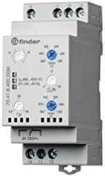 Finder 3 fazių įtampos valdymo relė N, fazės praradimas, sukimasis, disbalansas 1P 6A 380 - 415V (70.41.8.400.2030)