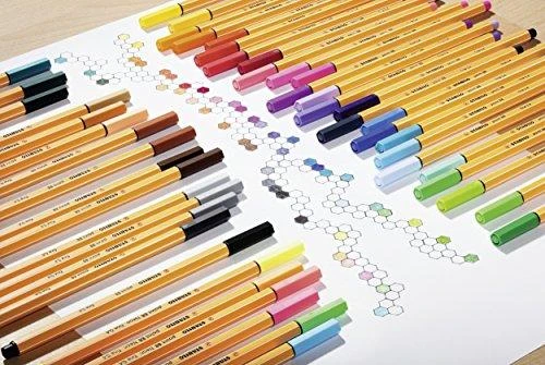 Stabilo Fineliner 20 spalvų